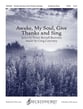 Awake My Soul, Give Thanks and Sing SATB choral sheet music cover